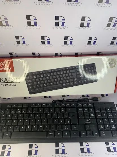 Teclado de computador, PC com fio - Foto 2
