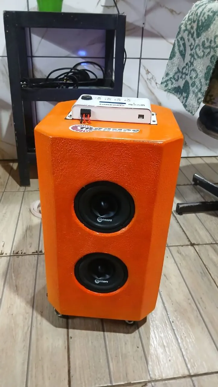 Caixa de Som Personalizada com Taramps