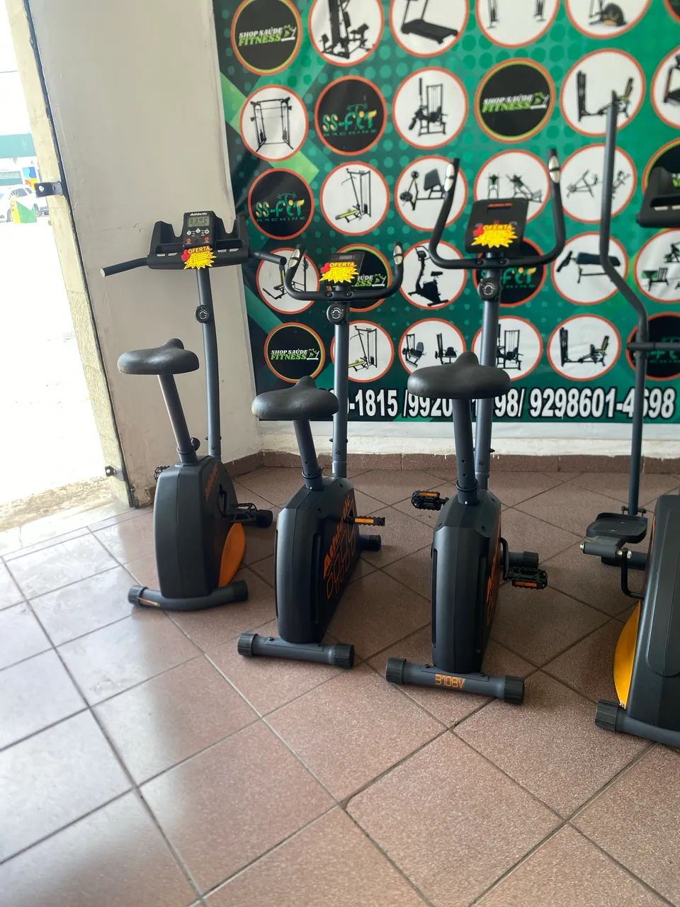 Bicicletas ergométrica com facilidade de pagamento 