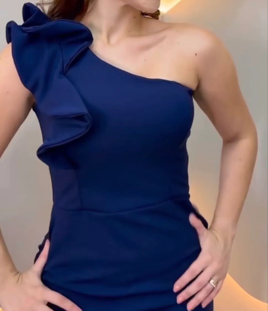 Vestido Elegante Azul  - Foto 4