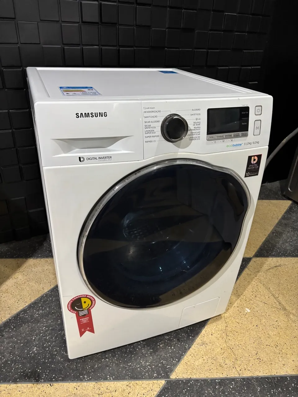 Lavadora de Roupa Samsung Digital Inverter 11kg