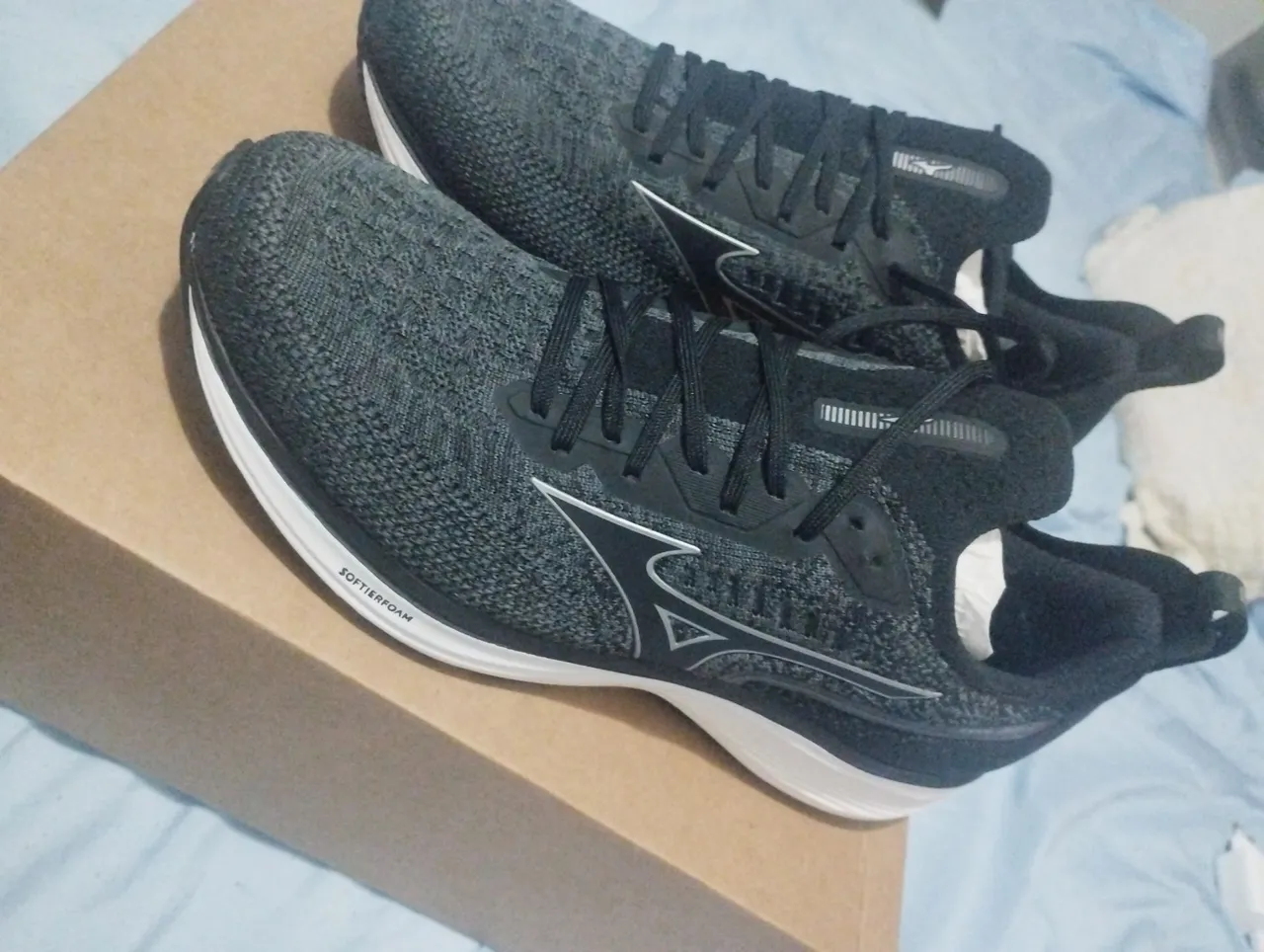 Tênis Mizuno Cinza Escuro - Novo!