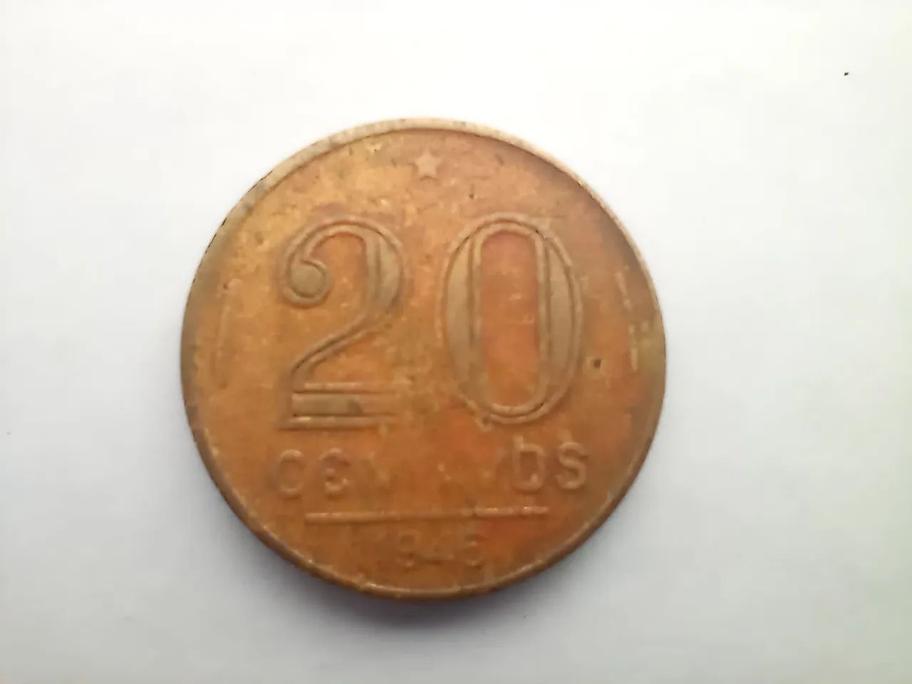 5 moedas de 20 centavos - Foto 2