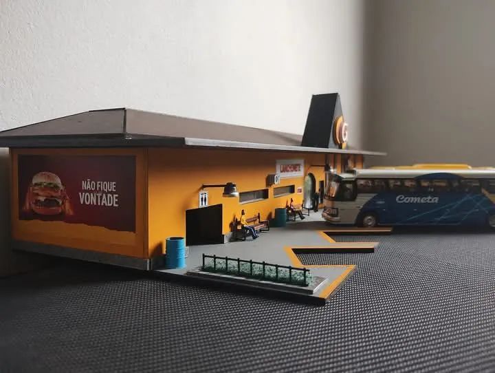 Miniatura parada de ônibus  - Foto 2
