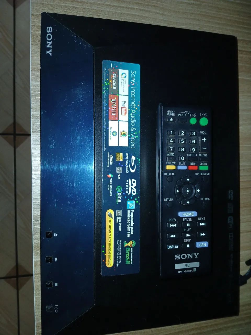 Blu-ray Player Sony BDP-S3100 com Wi-Fi - Foto 2