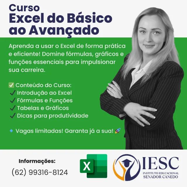 Curso de Excel do Básico ao Avançado