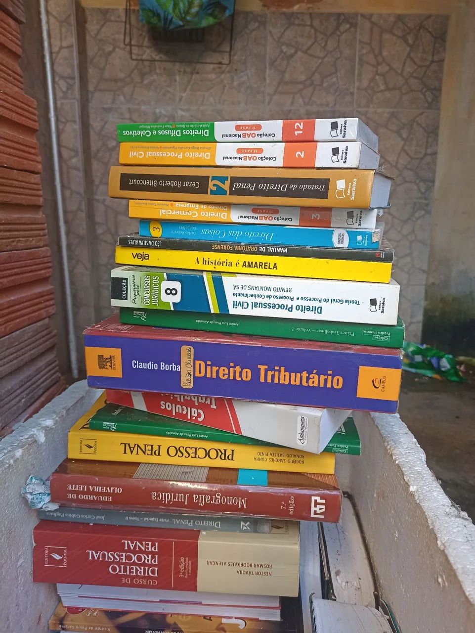 Coleção de Livros de Direito - Penal, Processual, Tributário, OAB - R$150