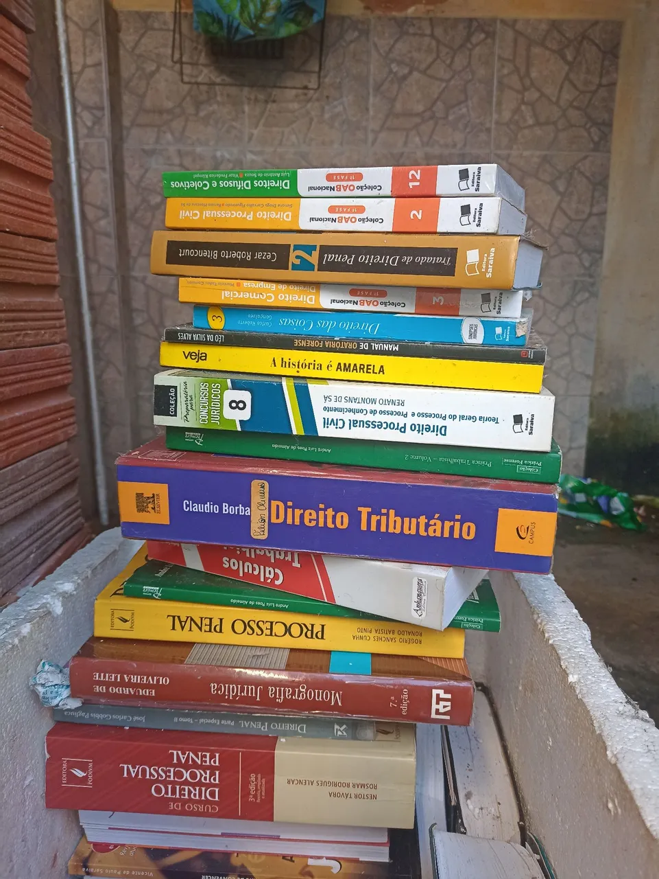 Coleção de Livros de Direito - Penal, Processual, Tributário, OAB - R$150
