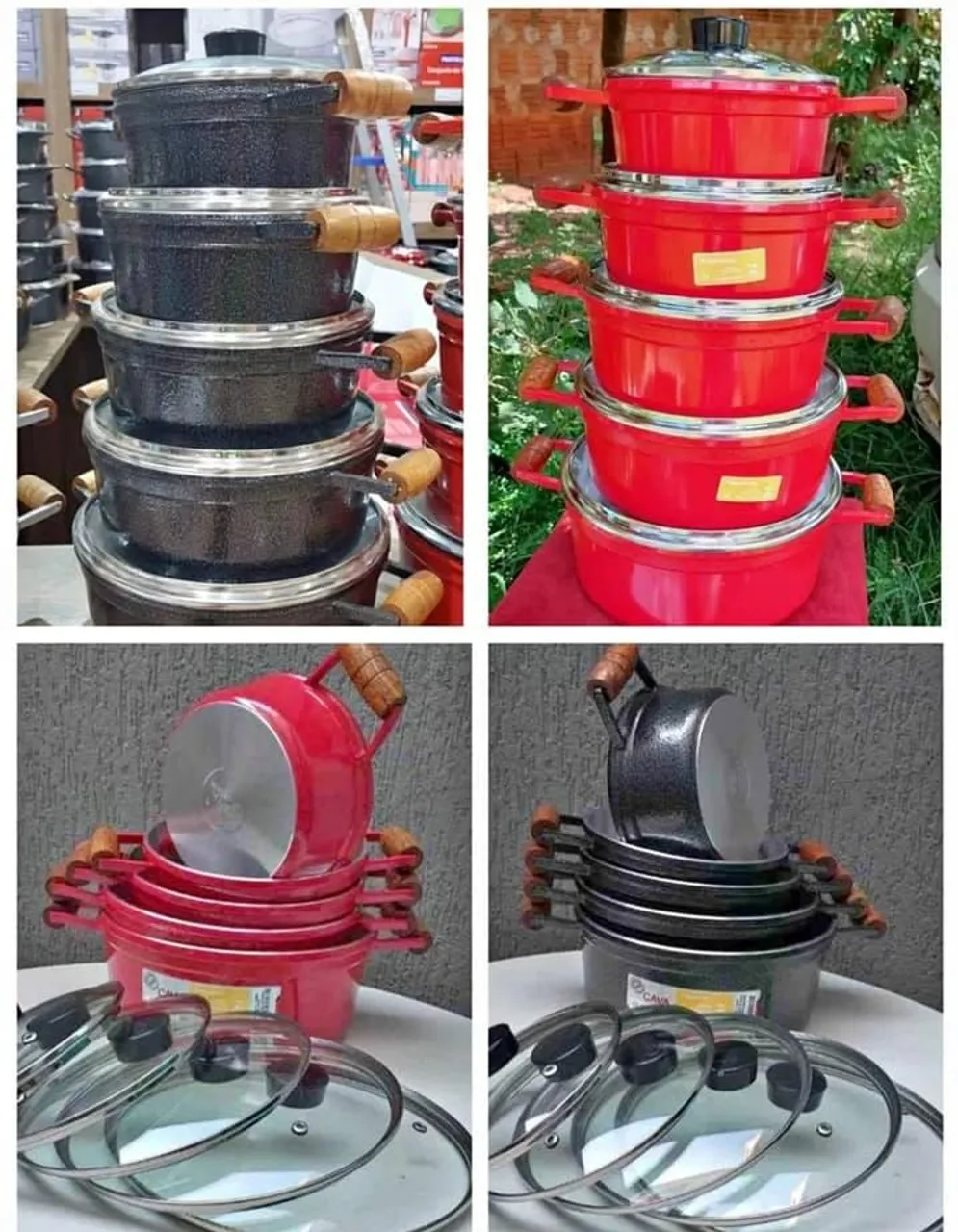 Conjunto de Panelas 5 Peças jogo