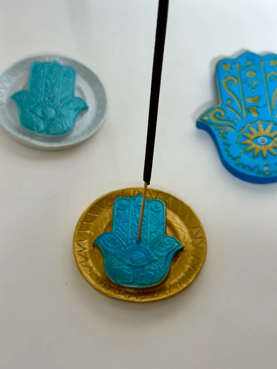 Queimador de incenso Hamsa - Foto 3