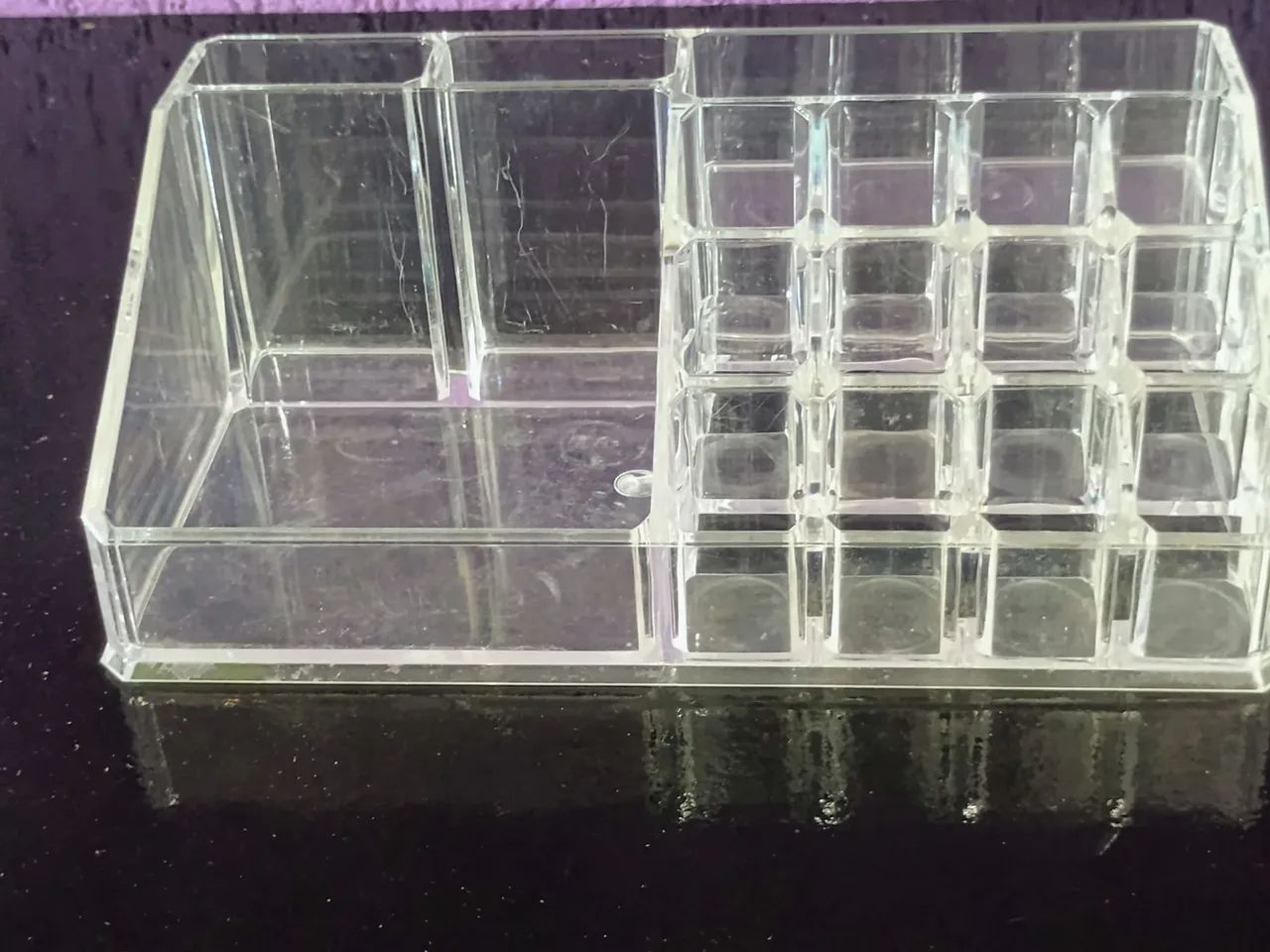 ORGANIZADORES DE ACRÍLICO P/ MAQUIAGENS - 2 pçs  - Foto 3