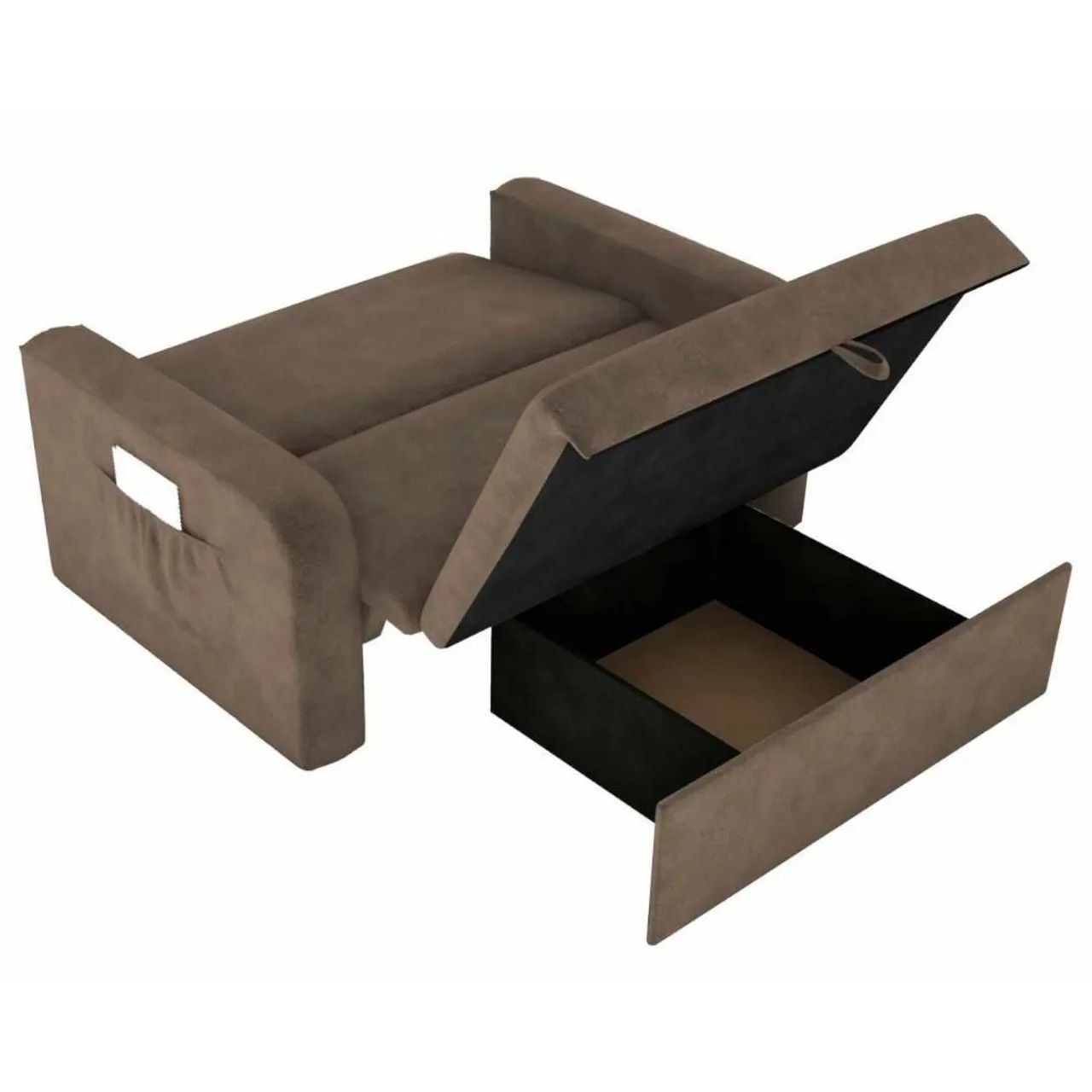 Sofá Cama Daiane com baú  - Entrega Rápida  - Foto 3