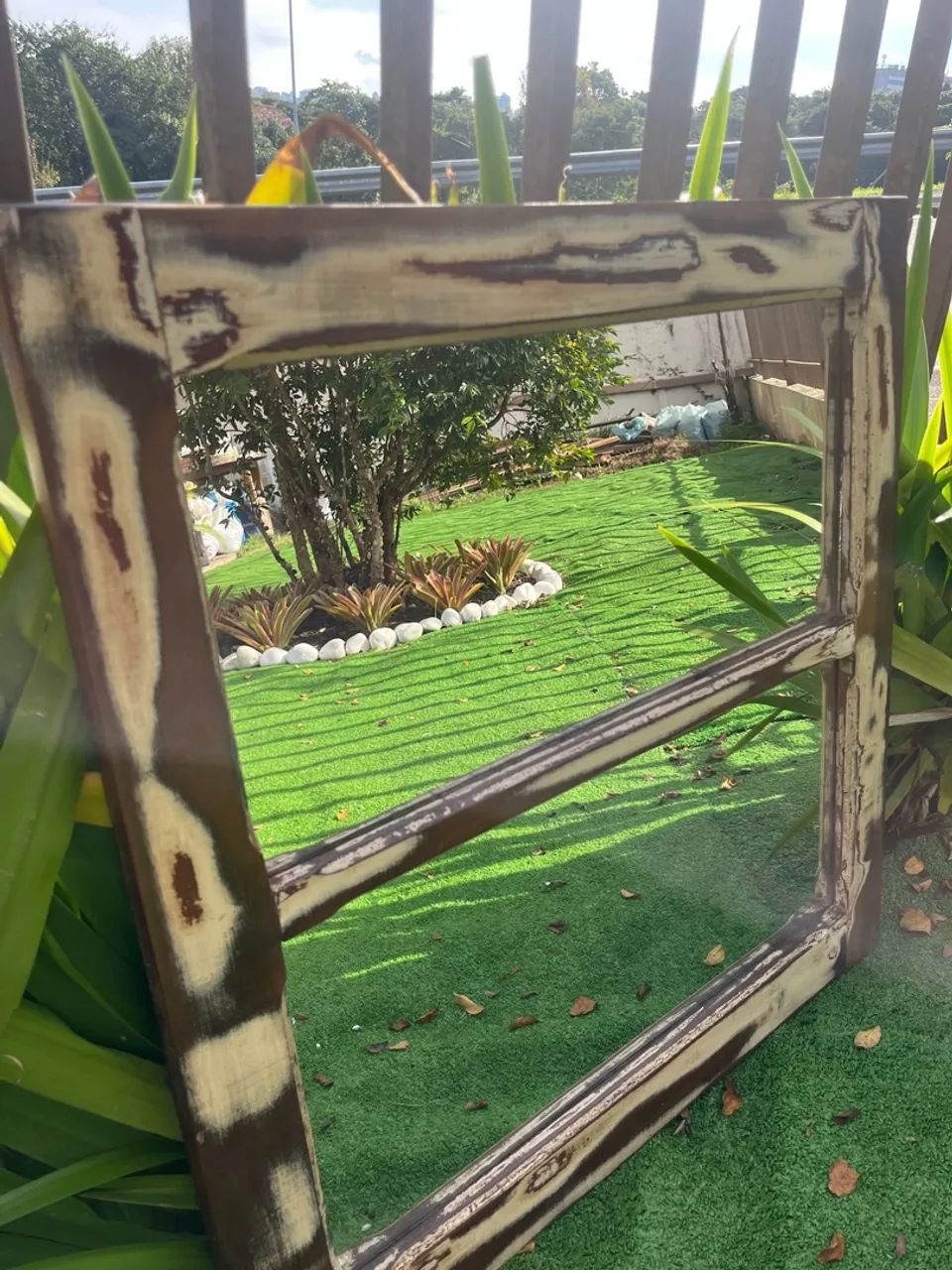 Espelho Decorativo Rústico para Casa64315289617154121