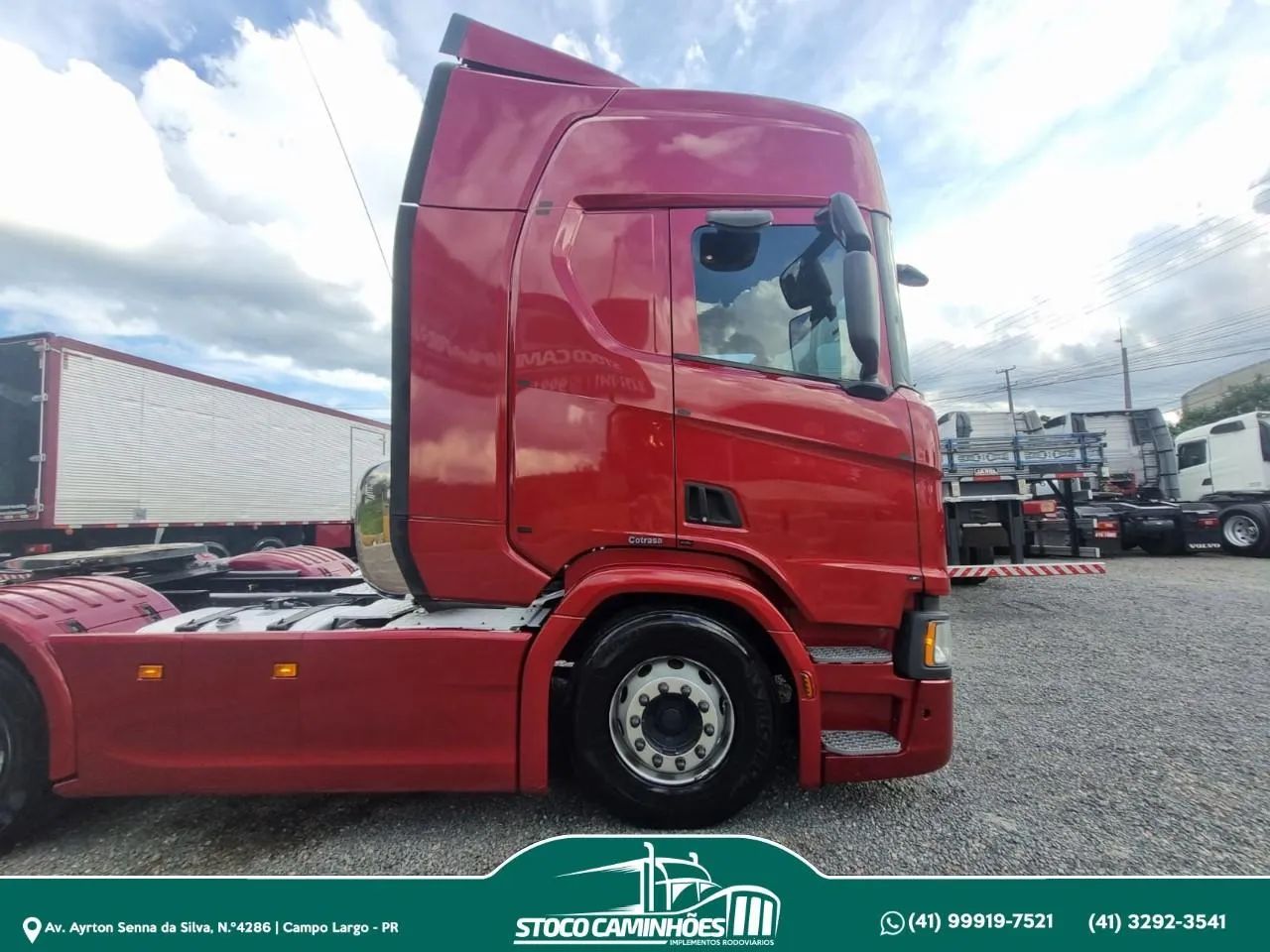 Scania R450, ano 2021, 6x2, cambio automático, impecavel - Foto 4