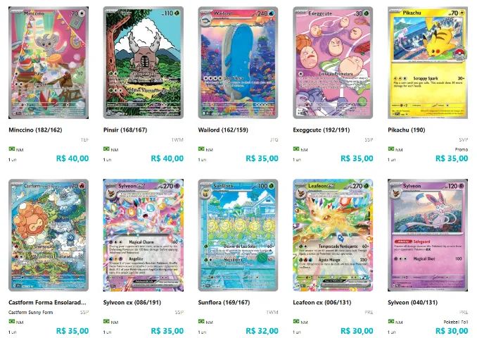 Cartas Pokémon originais / NM / DUVIDAS DM-PV - Foto 3