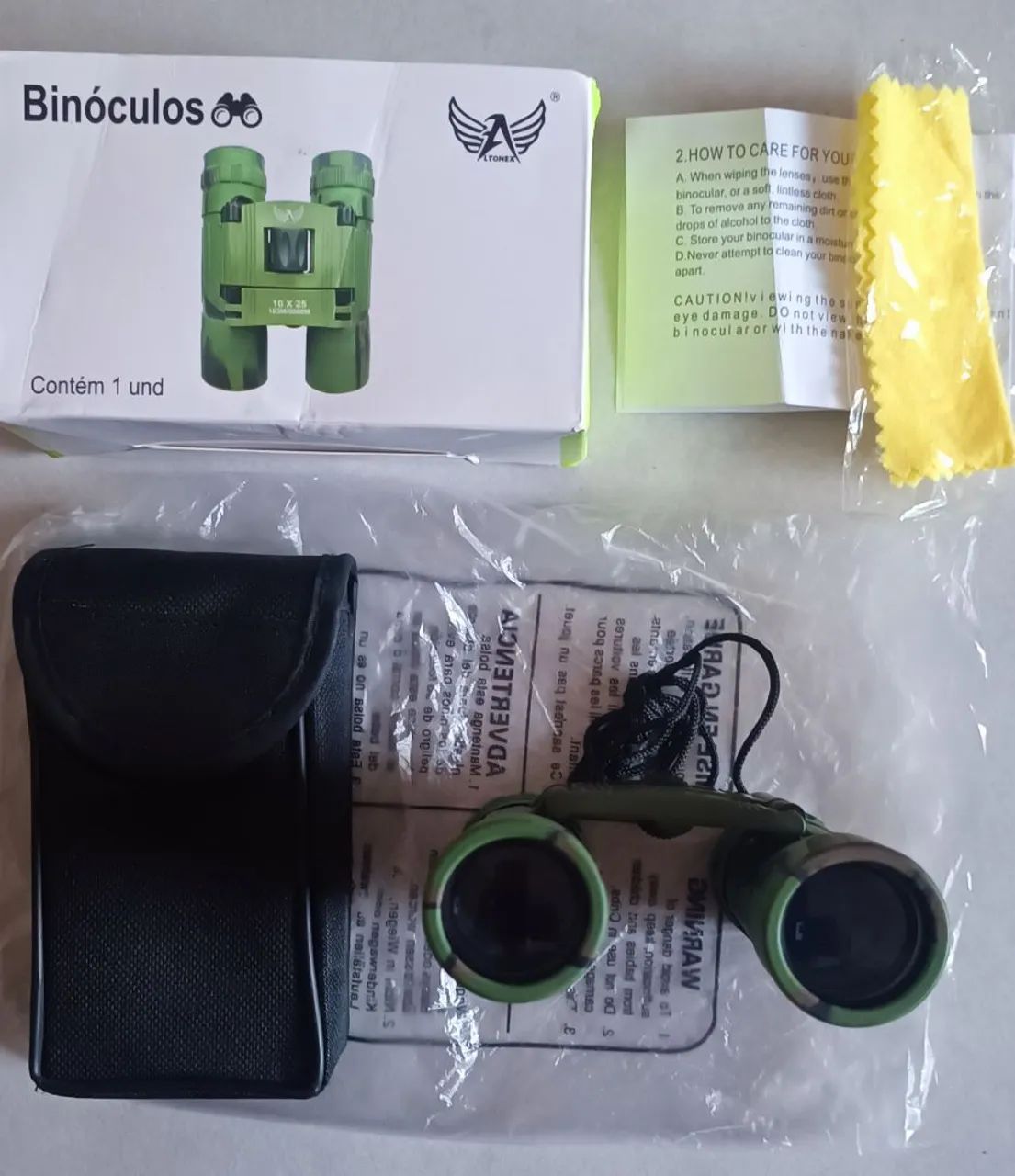 Binóculo 10x25 10000 para Acampamento - Foto 3