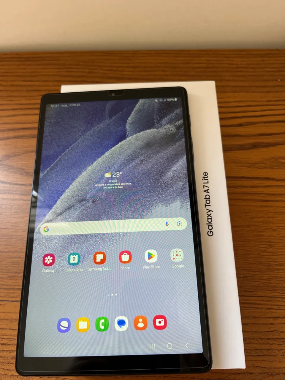 Tablet Samsung Galaxy Tab A7 Lite T225 - 64GB Tela 8,7 Polegadas 4G Cor Grafite