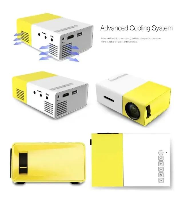 Mini Projetor Portátil Full Hd Usb Promoção - Foto 3