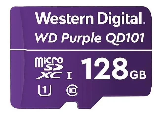 Lacrado Cartão Micro SD 128gb 64tbw Ideal Sistema câmera CFTV - Foto 2