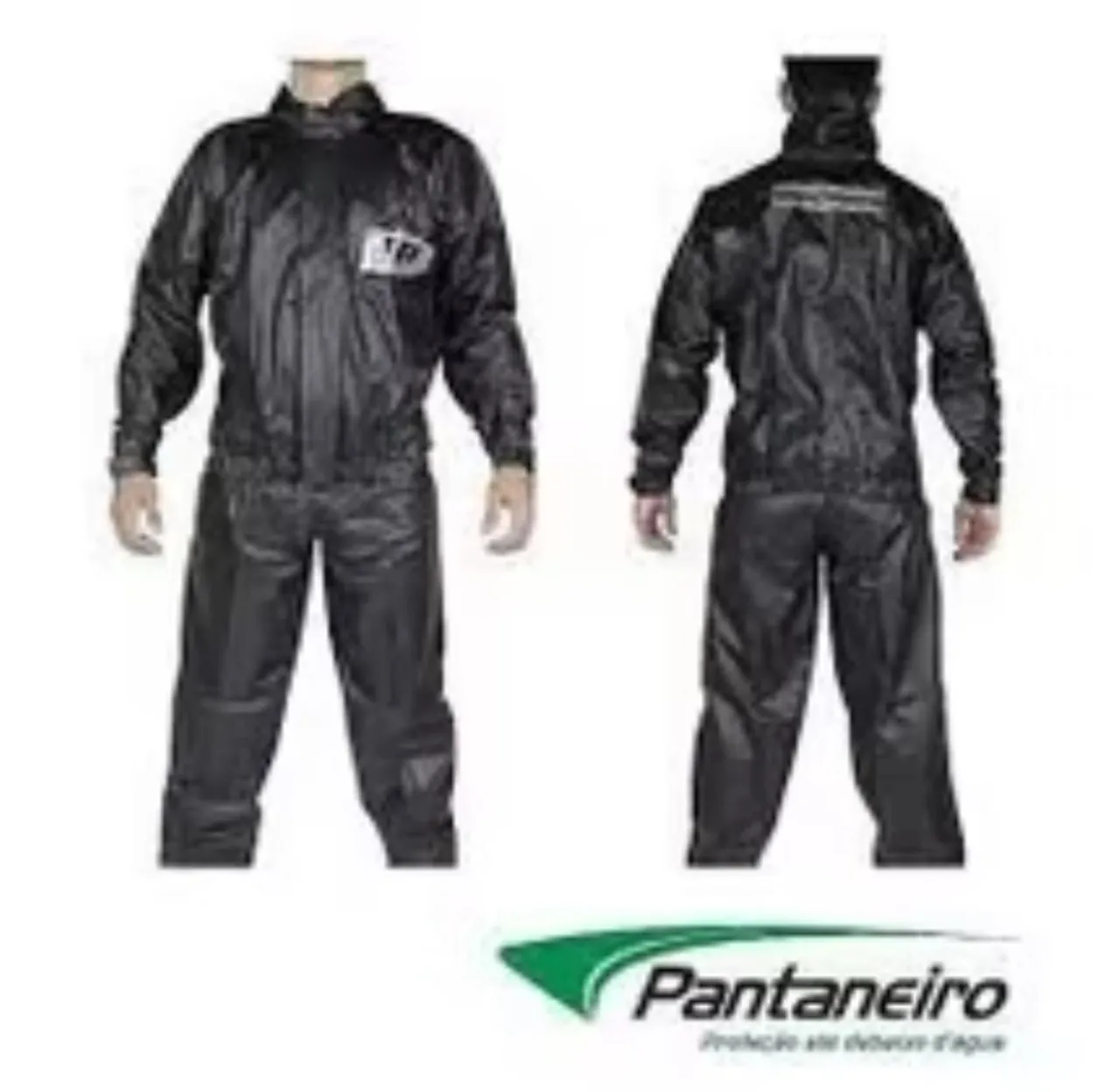 Macacão de chuva Pantaneiro preto