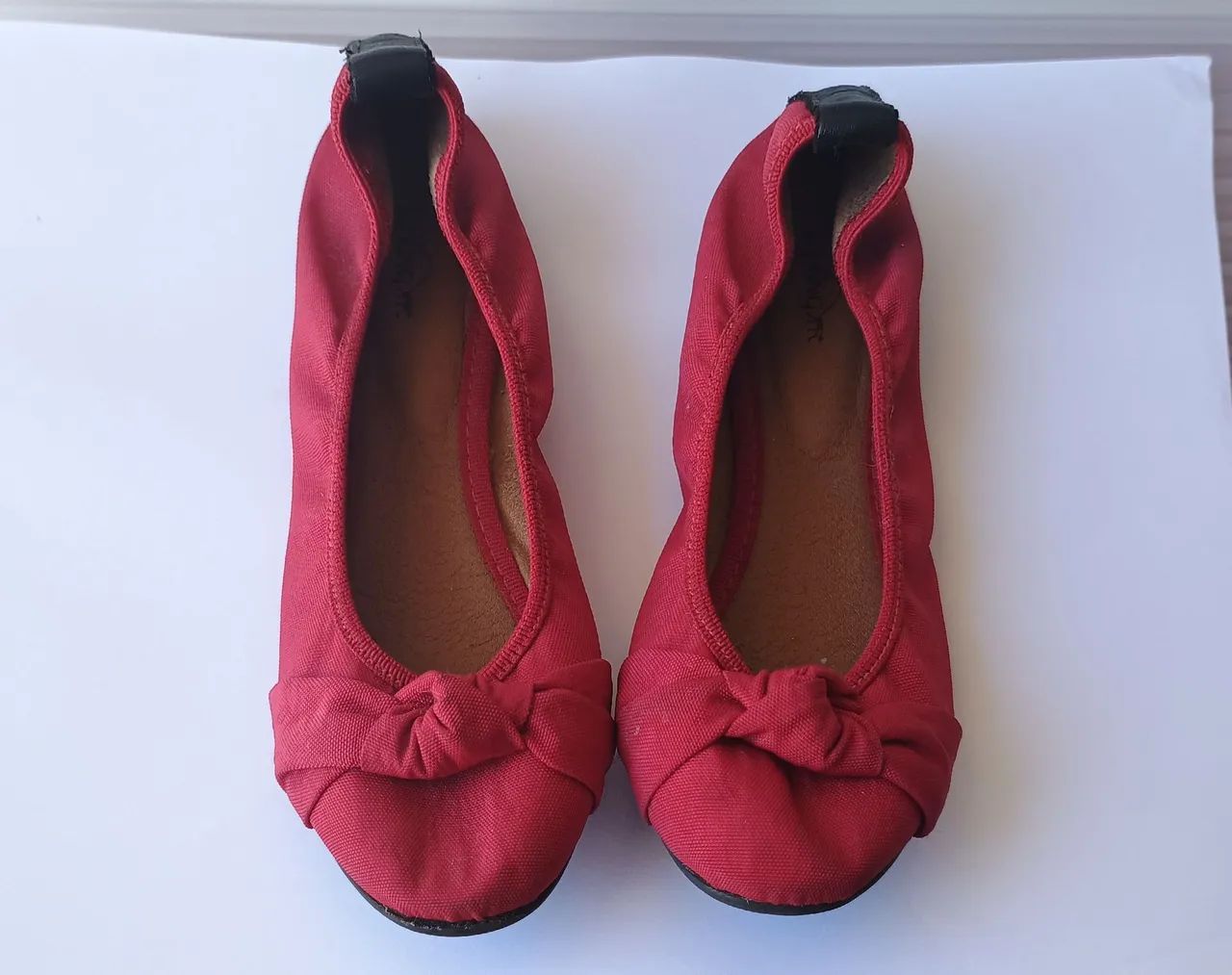 Sapatilha Vermelha Infantil Kipling tamanho 28