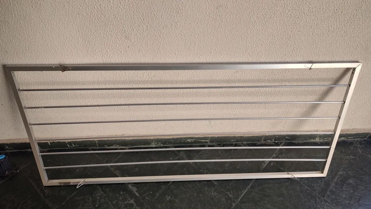 Varal de alumínio Teto  - Foto 5