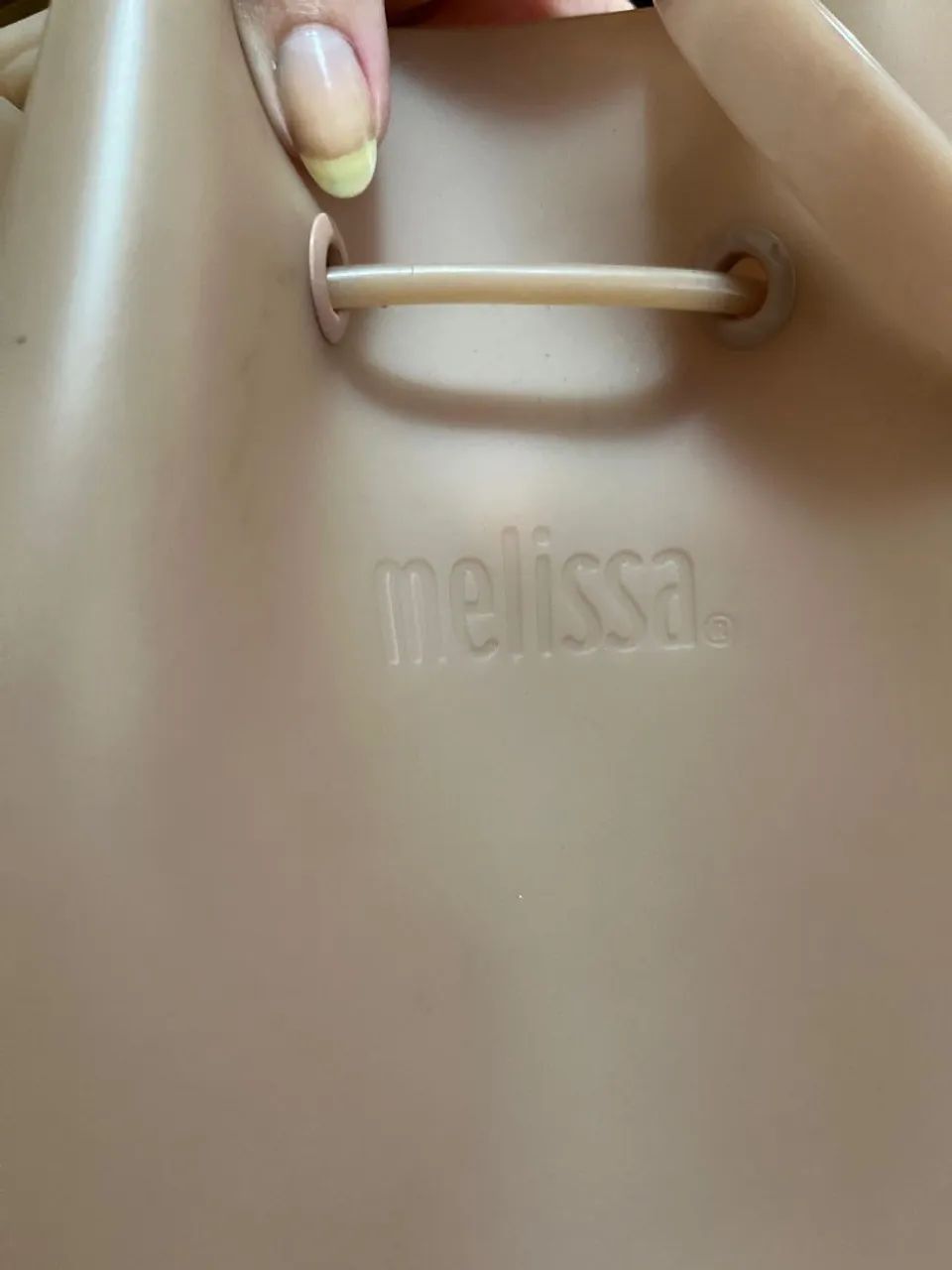 Bolsa Melissa Jelly Bag Bege - Foto 4