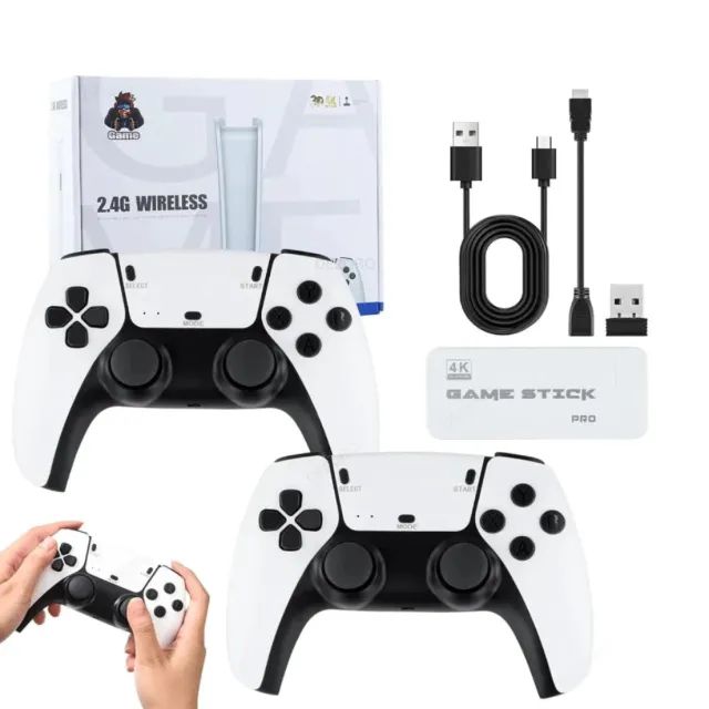 Game Stick M15 Pro 4K com 20.000+ Jogos e Entrega Imediata! - Foto 4