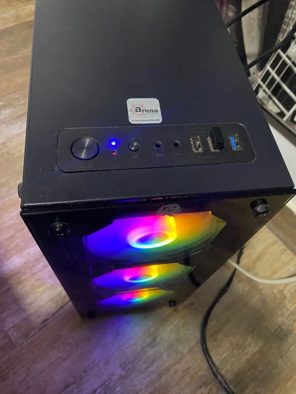 PC Gamer com RGB e Placa de Vídeo - Foto 2