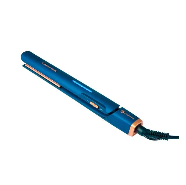 Prancha/Chapinha Gold Ceramic GT Tourmaline Íon Bivolt em