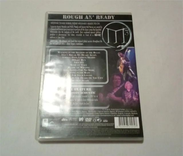 M3 - Rough An' Ready - Dvd Nacional - Ex Whitenaske - Foto 2