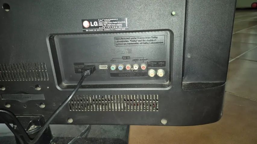 TV LG 32 Polegadas LED 3D (32LM3400) Completa com Controle Remoto - Foto 3
