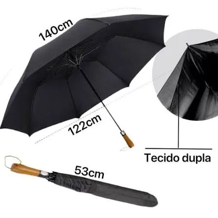 Guarda chuva forro duplo
