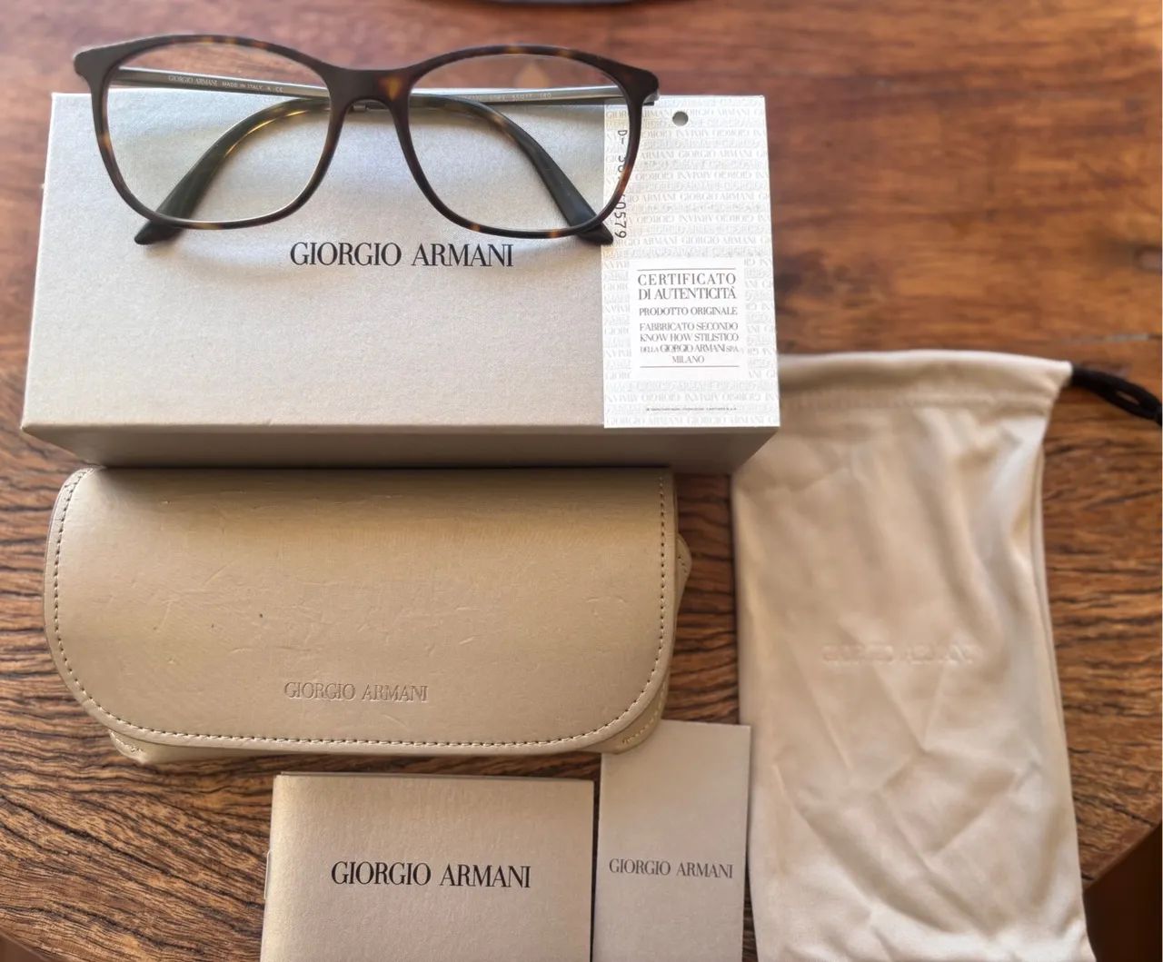 Armação de óculos Giorgio Armani ORIGINAL 
