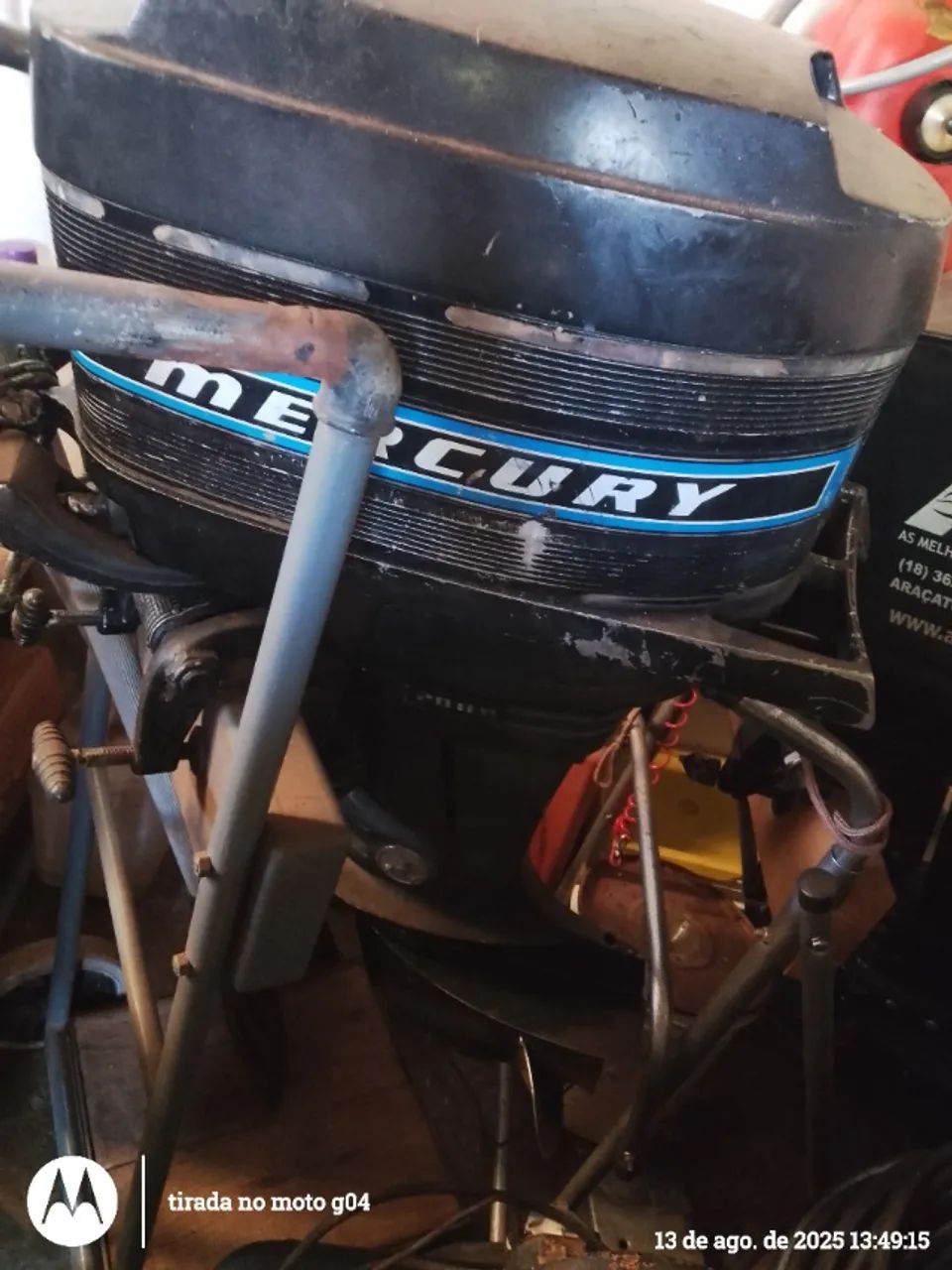 Barco reboque e motor - Foto 4