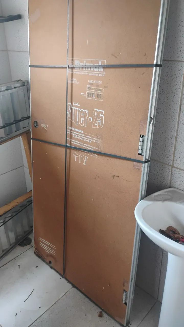 Porta de alumínio - troco por gul0s4  - Foto 3