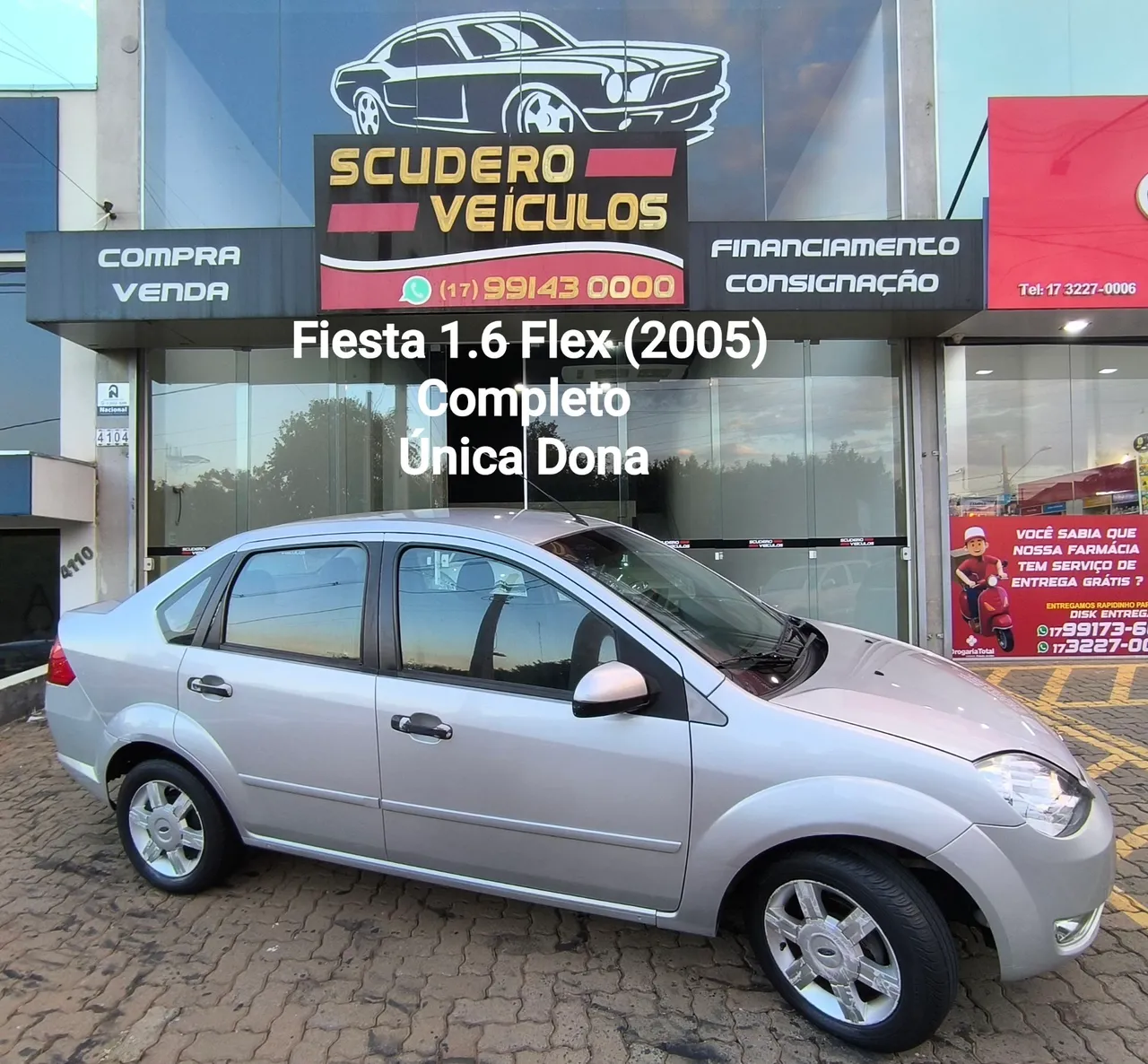 Fiesta 1.6 Flex (2005) Completo 