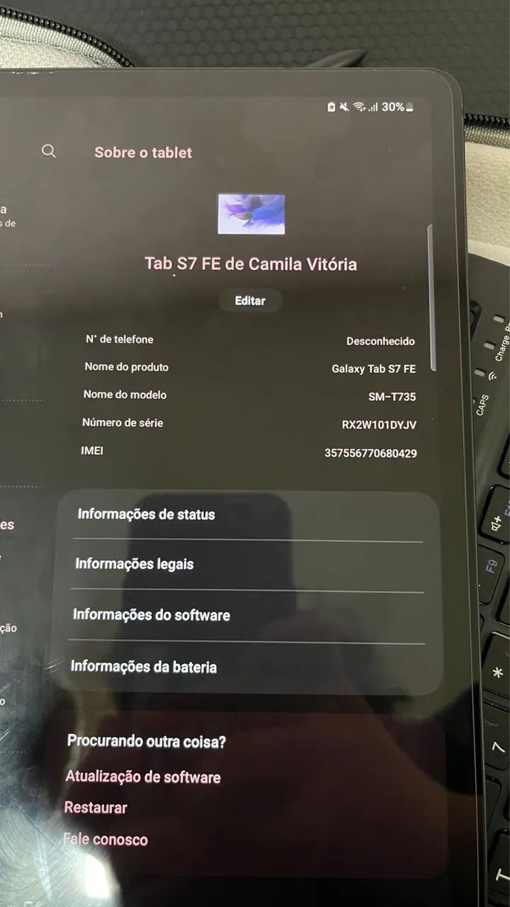Galaxy Tab S7 Fe - 128gb