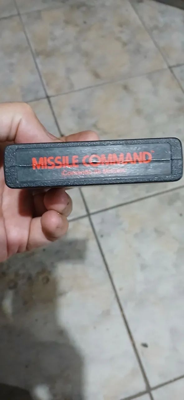 Cartucho original Atari Missile Command - Foto 2