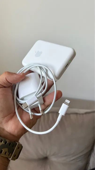 Bateria original iPhone Apple com Carregador turbo Apple Original  - Foto 2