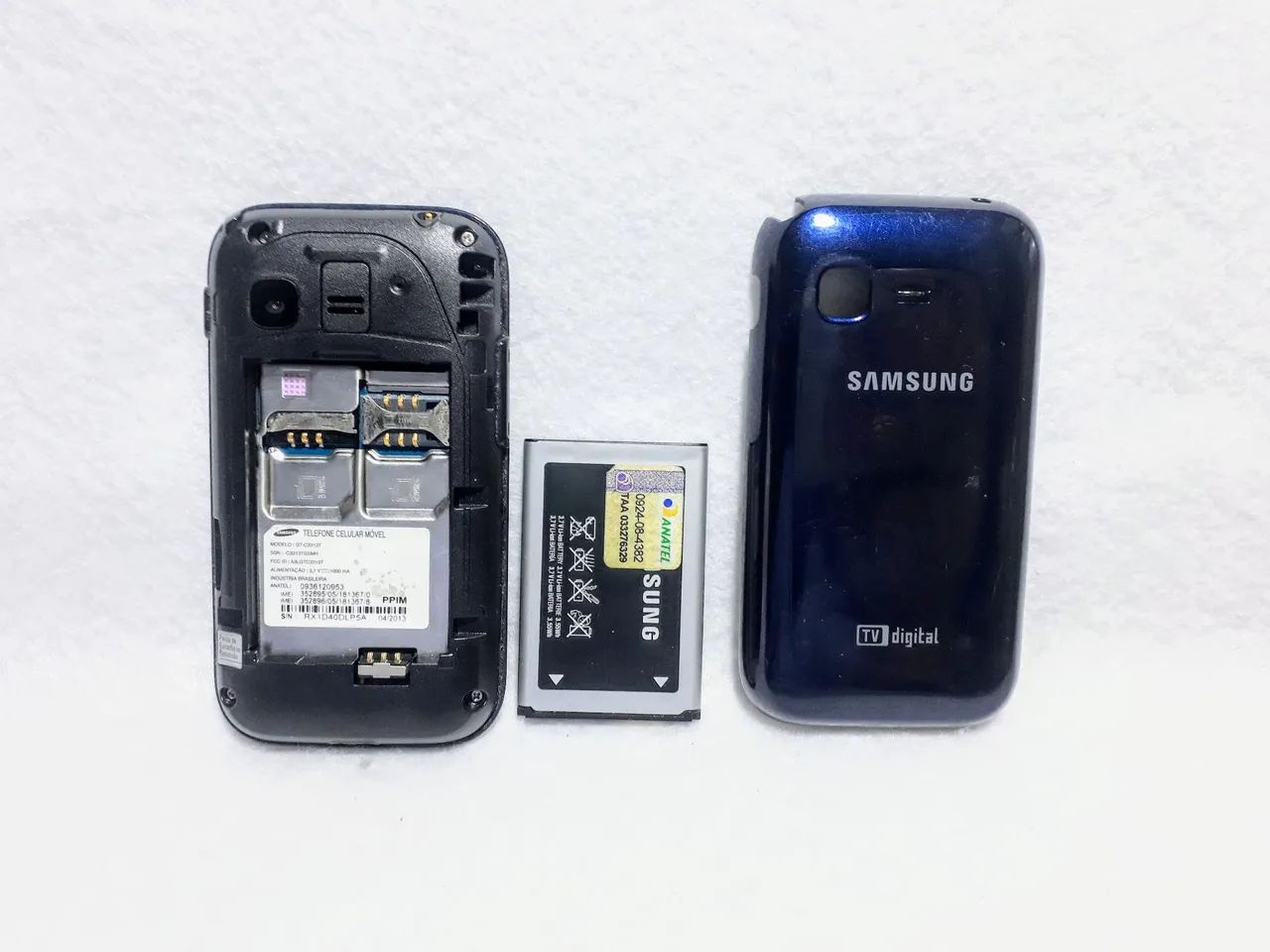 Antigo celular Samsung Rex 60 GT - C3313T - Foto 3