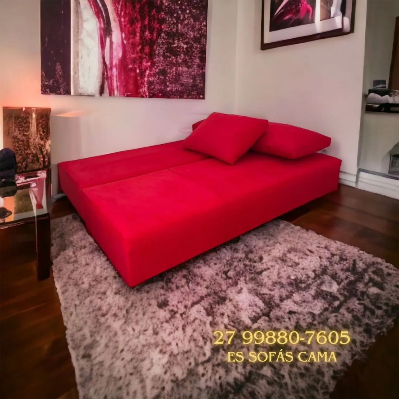 SOFÁ CAMA Granada - Novo - 3 lugares! SUPER OFERTA  - Foto 5