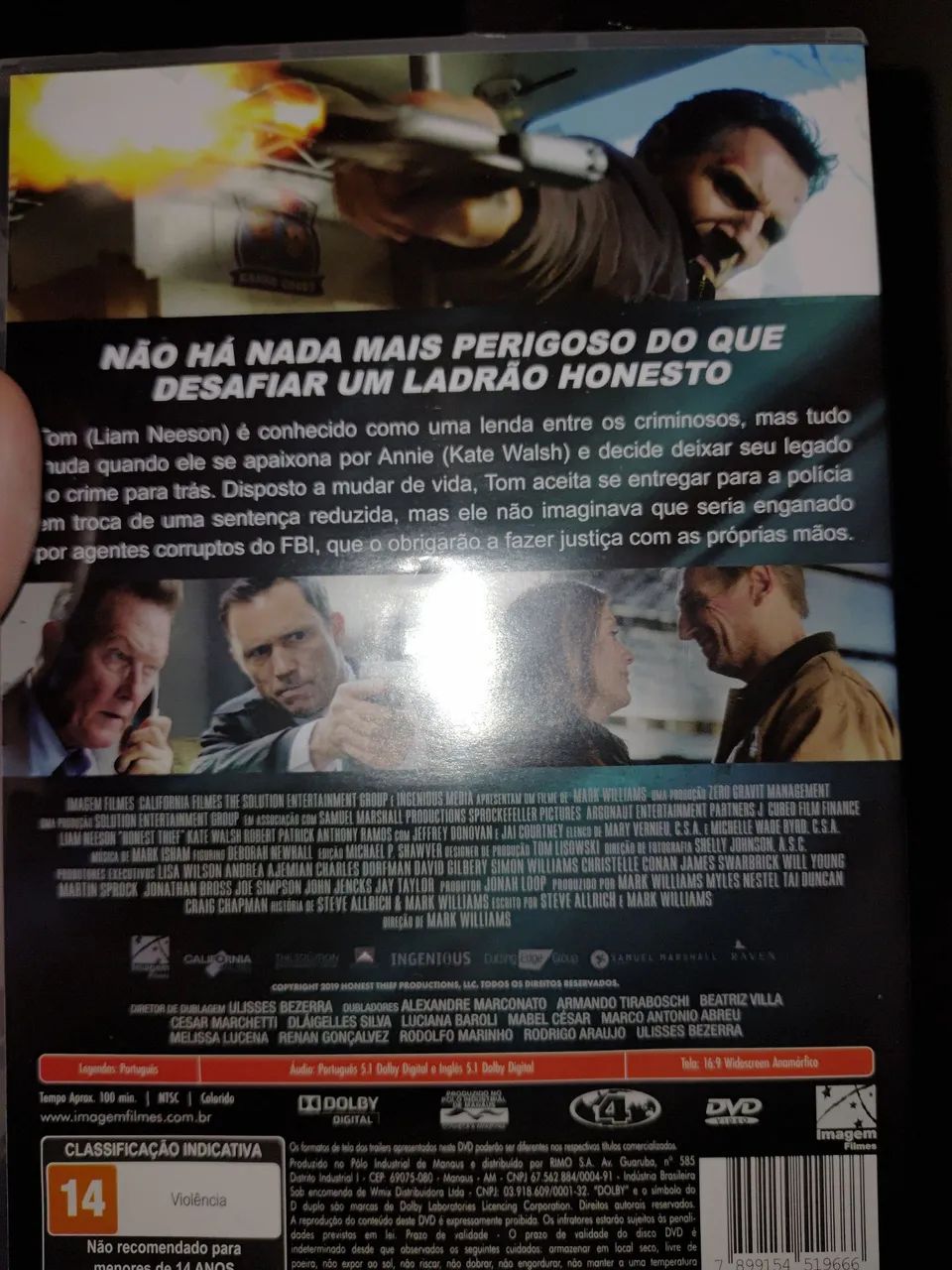 DVD Legado Explosivo - Liam Neeson (novo) - Foto 2