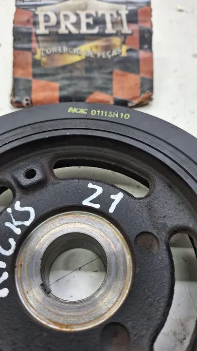 Polia Virabrequim Nissan Kicks 1.6 2020 / 2021  - Foto 3