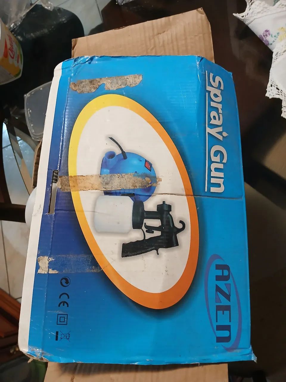 Pistola de Tinta - Spray Gun - 1100v - AZEN - Foto 2