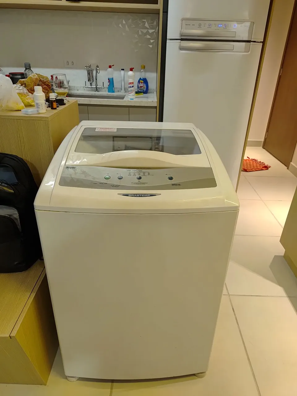 Máquina de Lavar Brastemp 8kg -220v e já vai com o transformador de brinde