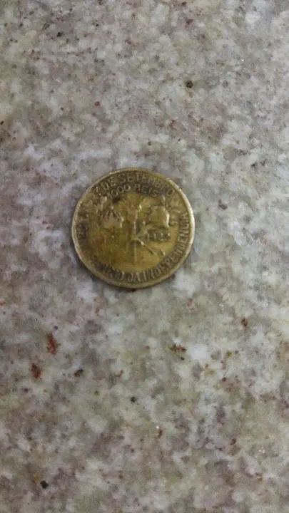 Moeda antiga de 1000reis do centenário 1822a1922 - Foto 3