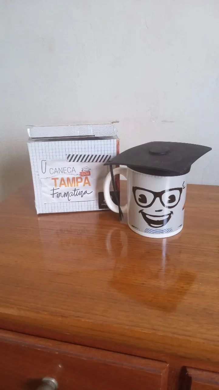 Caneca de porcelana presente de formatura 