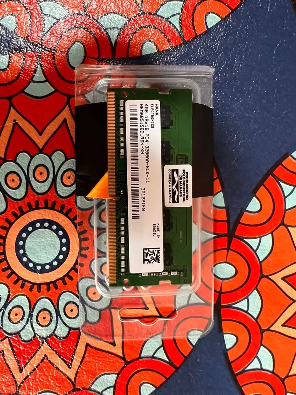 Memória RAM 4GB DDR4 3200MHz
