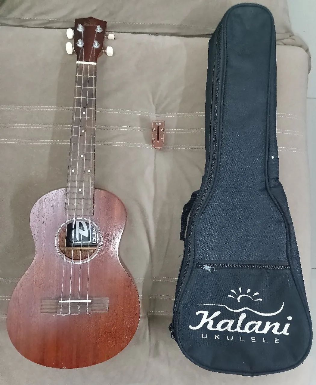 Ukulele elétrico com Afinador